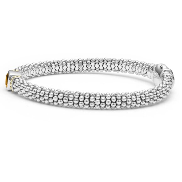 Rittenhouse  Citrine Caviar Bracelet | 6mm from Lagos Sz 7 - Picture 4 of 10